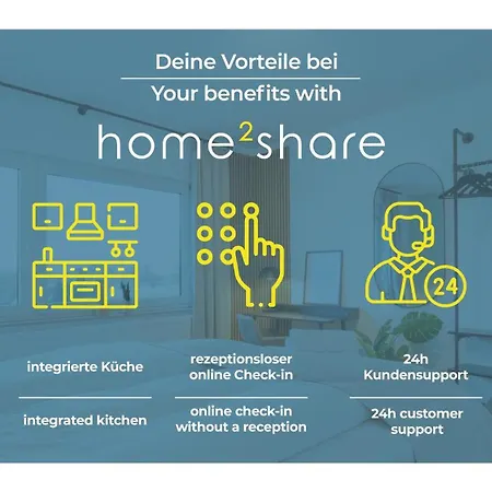 Moderne Apartments Im Zentrum Von Osnabrueck I Home2Share شقة أوسنابروك